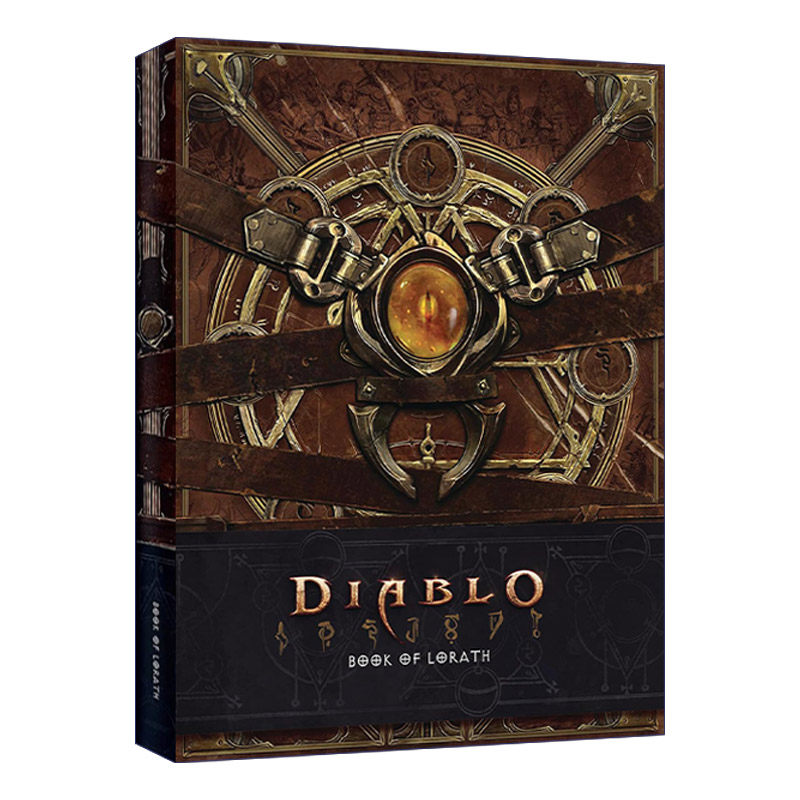 暗黑破坏神 英文原版 Diablo Book of Lorath 洛拉斯之书 精装艺术设定集 奇幻小说 暴雪 英文版 进口英语原版书籍