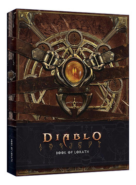 暗黑破坏神  英文原版 Diablo Book of Lorath 洛拉斯之书 精装艺术设定集 奇幻小说 暴雪 英文版 进口英语原版书籍