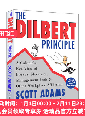 英文原版 The Dilbert Principle 呆伯特法则 上班异言堂 企业管理漫画 英文版 进口英语原版书籍