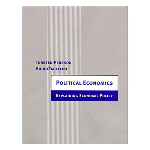 政治经济学 英文原版 Political Economics The MIT Press 对经济政策的解释 Torsten Persson 英文版 进口英语原版书籍