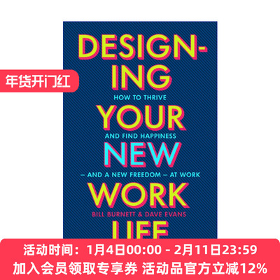 设计你的工作和人生  英文原版 Designing Your New Work Life 比尔?博内特 英文版 进口英语原版书籍