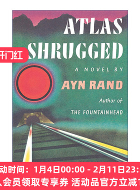 阿特拉斯耸耸肩  英文原版 Atlas Shrugged 纪念收藏版 Ayn Rand安·兰德 英文版 进口英语原版书籍