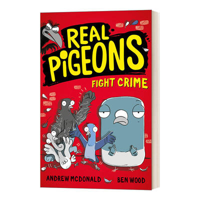 英文原版 Real Pigeons Fight Crime 真正的鸽子系列：打击罪犯 英文版 进口英语原版书籍
