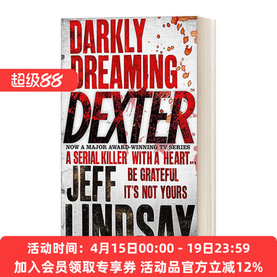 嗜血法医1 英文原版小说 Darkly Dreaming Dexter 影视原著 英文版 进口英语原版书籍