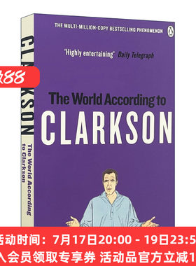 英文原版 克拉克森眼中的世界1 The World According to Clarkson BBC著名主持人杰里米·克拉克森 英文版 进口英语原版书籍