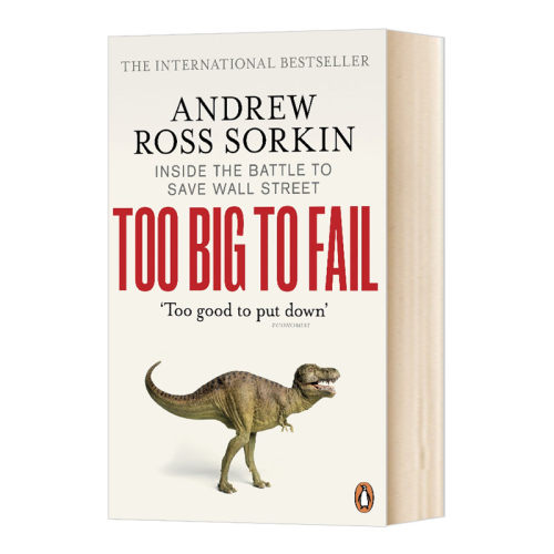 华研原版 大而不倒 英文原版 Too Big to Fail 英文版 进口英语书籍