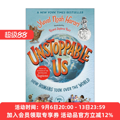势不可挡的人类 英文原版 Unstoppable Us Volume 1 我们如何掌控世界 不可阻挡的我们 人类简史 英文版 进口英语原版书籍