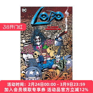 英文原版 Lobo Big Fraggin Compendium Book One 暴狼大合集汇编 卷一 DC漫画 Keith Giffen 英文版 进口英语原版书籍