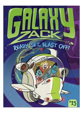 英文原版 Ready Set Blast Off 银河系扎克15 英文版 进口英语原版书籍