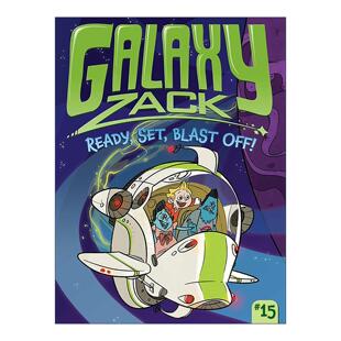 Blast Off 银河系扎克15 英文原版 进口英语原版 Set 英文版 书籍 Ready