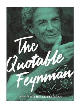 英文原版 The Quotable Feynman 费曼语录 诺贝尔物理奖得主Richard P. Feynman 精装 英文版 进口英语原版书籍