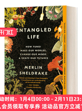 英文原版 Entangled Life 纠缠的生命 真菌如何创造我们的世界 英文版 进口英语原版书籍