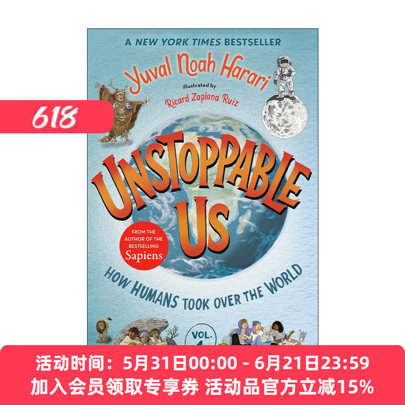 势不可挡的人类 英文原版 Unstoppable Us Volume 1 我们如何掌控世界 不可阻挡的我们 人类简史 英文版 进口英语原版书籍