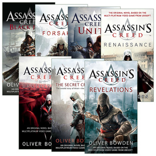 英文原版 Assassin 同名游戏原著 Creed Oliver 刺客信条小说系列7册 英文版 书籍 进口英语原版 Bowden
