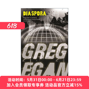 英文原版 Diaspora 海外侨民 科幻小说 格雷格·伊根 Greg Egan 英文版 进口英语原版书籍