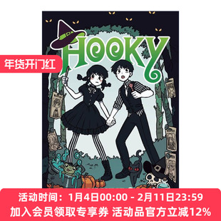 英文原版 Hooky Volume 2 双胞胎兄妹的奇幻冒险2 全彩漫画 英文版 进口英语原版书籍