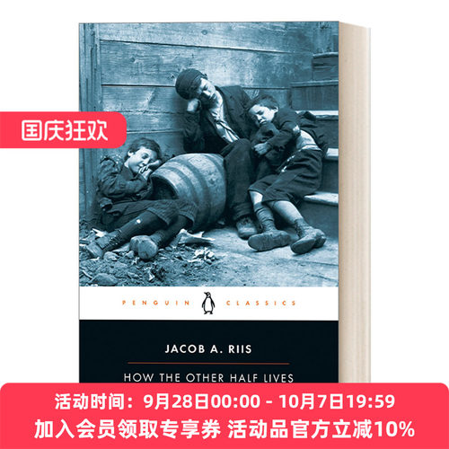 另一半人的生活 英文原版 How the Other Half Lives 社会学 Jacob A. Riis 企鹅经典 英文版 进口英语原版书籍