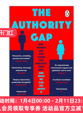 英文原版 The Authority Gap 权威差距 为什么女性仍然不如男性被认真对待 英文版 进口英语原版书籍