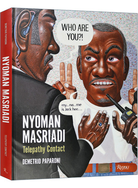 英文原版 Nyoman Masriadi Telepathy Contact 印尼艺术家纽曼·米斯尼亚迪作品集 艺术美术绘画册 精装 英文版 进口英语原版书籍