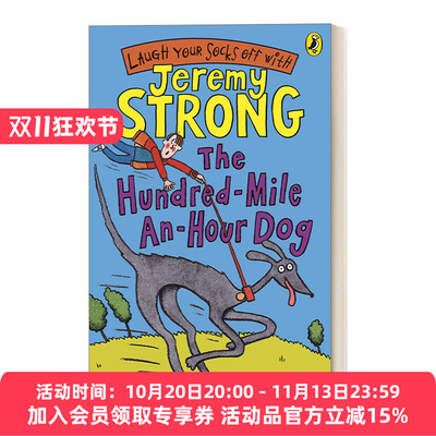 时速一百英里的狗 英文原版 The Hundred-Mile-an-Hour Dog 儿童幽默小说 英文版 进口英语原版书籍