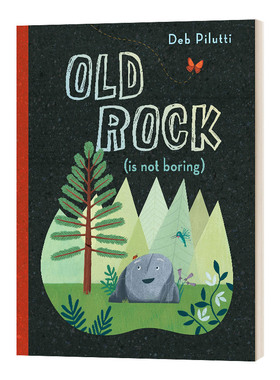 英文原版 Old Rock Is Not Boring 老石头不无聊 精装绘本 儿童趣味知识启蒙 英文版 进口英语原版书籍
