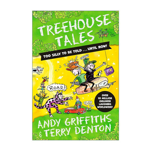 英文原版 Treehouse Tales too SILLY to be told UNTIL NOW 小屁孩树屋2022新作 幽默爆笑漫画 英文版 进口英语原版书籍