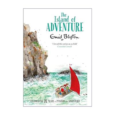 英文原版 The Island of Adventure 荒岛探险 少年冒险团系列 儿童动作冒险小说 伊妮德·布莱顿 Enid Blyton 精装 进口英语书籍