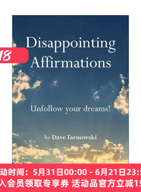 英文原版 Disappointing Affirmations 令人失望的肯定 精装 讽刺幽默 英文版 进口英语原版书籍