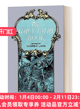 英文原版 The Grey Fairy Book 朗格灰色童话 安德鲁 朗格 Andrew Lang 英文版 进口英语原版书籍