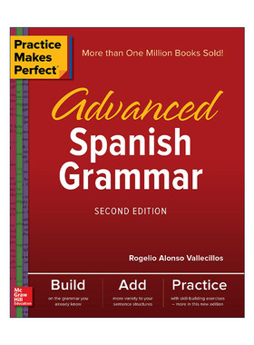 原版 Practice Makes Perfect Advanced Spanish Grammar 孰能生巧 高阶西班牙语语法 第2版 进口原版书籍