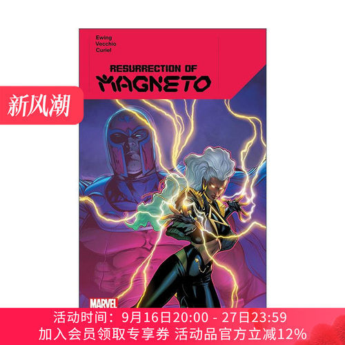 英文原版 Resurrection of Magneto 万磁王的复活 漫威漫画 Al Ewing 英文版 进口英语原版书籍