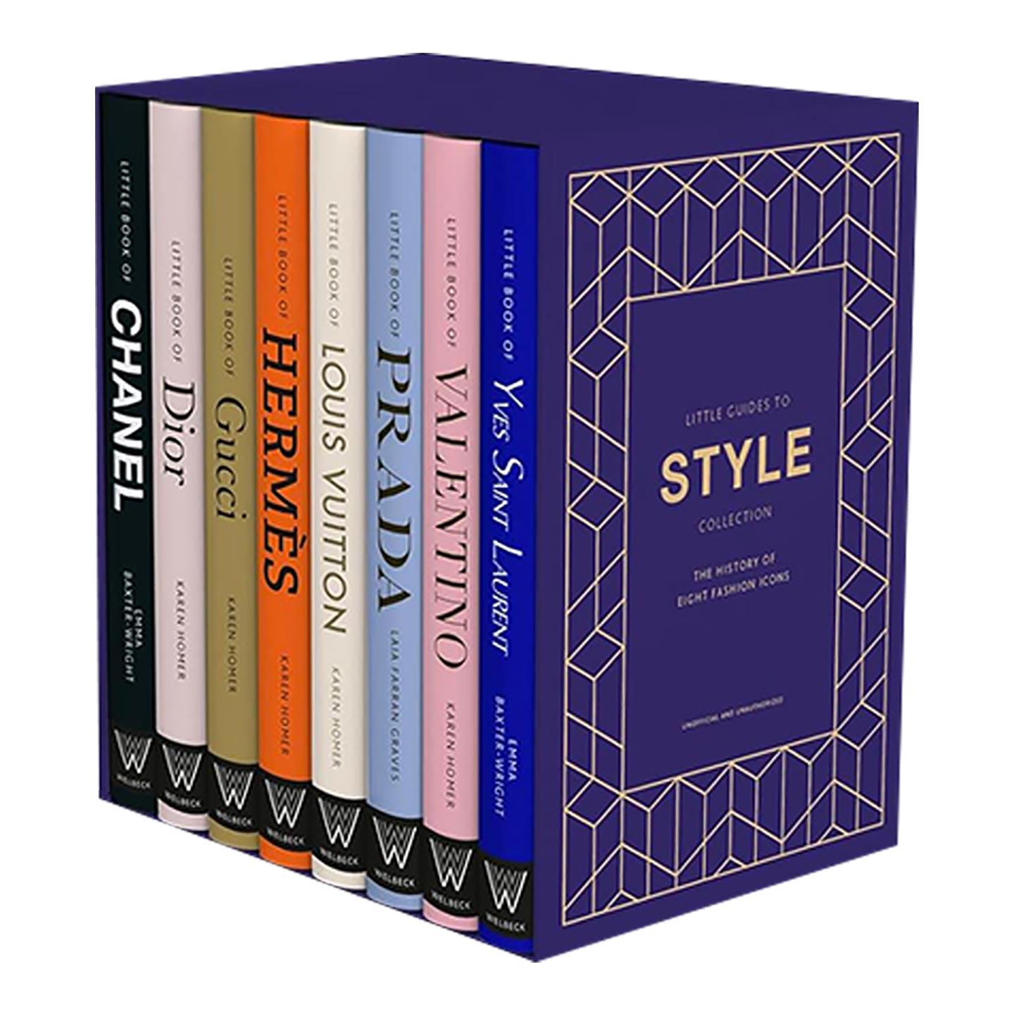 英文原版 Little Guides to Style Collection 时尚品牌风格指南8册套装 品牌发展历史 英文版 进口英语原版书籍