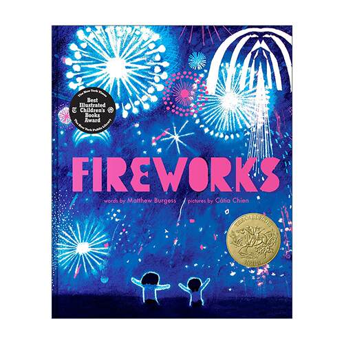 英文原版 Fireworks 烟火 精装 2026凯迪克奖 英文版 进口英语原版书籍