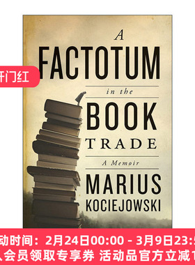 英文原版 A Factotum in the Book Trade 图书行业的杂工 古玩图书贸易生活传记 Marius Kociejowski 英文版 进口英语原版书籍