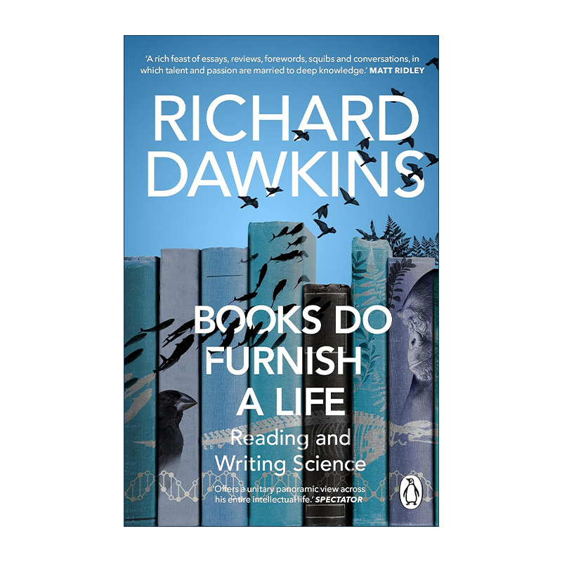 英文原版 Books do Furnish a Life 阅读装点人生 阅读与写作的科学 理查德·道金斯 英文版 进口英语原版书籍_虎窝淘