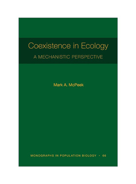 英文原版 Coexistence in Ecology 生态学中的共存 生命科学 Mark A. McPeek 英文版 进口英语原版书籍