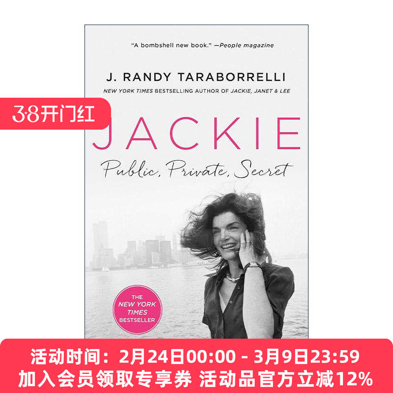 英文原版 Jackie Public Private Secret 前美国夫人杰奎琳&middot;肯尼迪传记 英文版 进口英语原版书籍