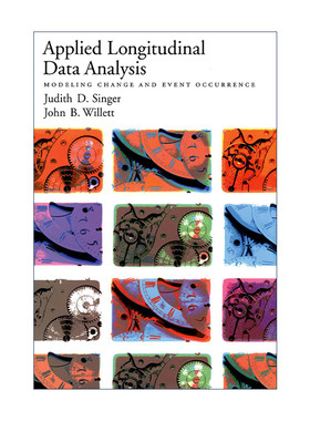现货 英文原版 Applied Longitudinal Data Analysis 纵向数据分析应用 精装 英文版 进口英语原版书籍