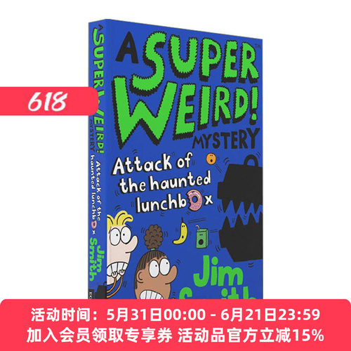 英文原版 A Super Weird Mystery Attack of the Haunted Lunchbox 超级怪异谜团 闹鬼的午餐盒 英文版 进口英语原版书籍