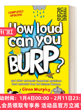 打嗝能打多大声 英文原版 How Loud Can You Burp 英文版 进口英语原版书籍