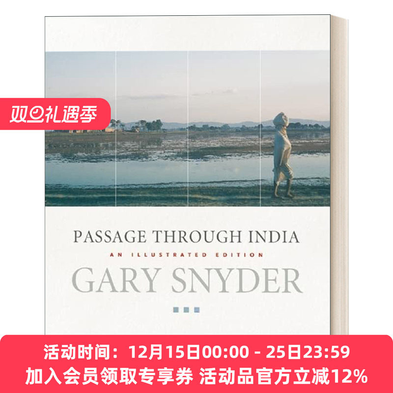 英文原版 Passage Through India An Expanded and Illustrated Edition 印度之旅 扩充插图版 加里.斯奈德 英文版 进口英语书
