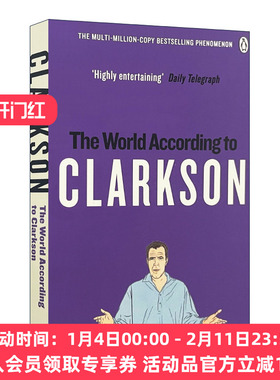 英文原版 The World According to Clarkson 克拉克森眼中的世界1 BBC著名主持人杰里米·克拉克森 英文版 进口英语原版书籍