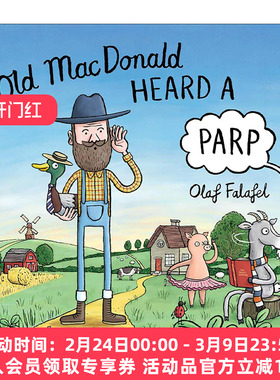 英文原版 Old MacDonald Heard a Parp 老麦克唐纳听到一声响 Olaf Falafel绘本 英文版 进口英语原版书籍
