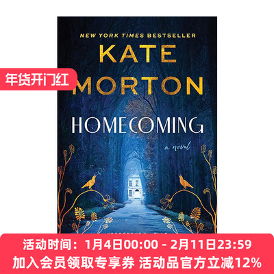 英文原版 Homecoming 回家 Kate Morton 钟表匠的女儿作者新作 英文版 进口英语原版书籍