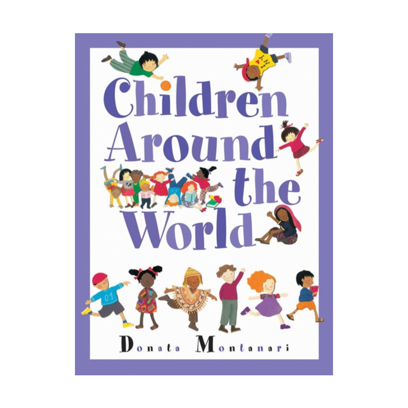 世界各地的孩子 英文原版 Children Around the World 英文版 进口英语原版书籍