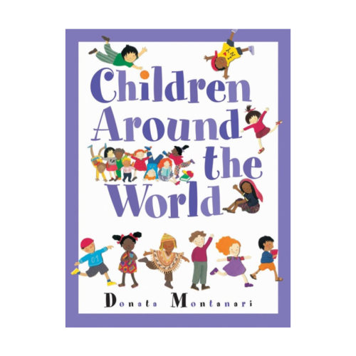 世界各地的孩子 英文原版 Children Around the World 英文版 进口英语原版书籍