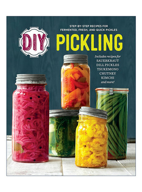 英文原版 DIY Pickling 腌制食物DIY指南 发酵 储存技巧 美食食谱 Rockridge Press 英文版 进口英语原版书籍