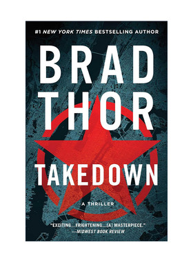 英文原版 Takedown 追缉令 特工斯科特系列 悬疑小说 英文版 进口英语原版书籍