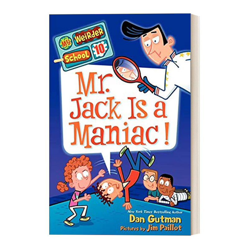 英文原版 My Weirder School 10 Mr. Jack Is a Maniac 疯狂学校第三季10 英文版 进口英语原版书籍