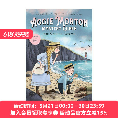 英文原版 Aggie Morton Mystery Queen 04 The Seaside Corpse 谜案女王04 海边的尸体 儿童侦探推理小说 进口英语原版书籍